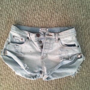 One teaspoon denim shorts